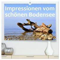 Impressionen vom schönen Bodensee (hochwertiger Premium Wandkalender 2025 DIN A2 quer), Kunstdruck in Hochglanz