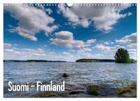 Suomi – Finnland (Wandkalender 2025 DIN A3 quer), CALVENDO Monatskalender