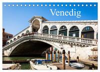 Venedig (Tischkalender 2025 DIN A5 quer), CALVENDO Monatskalender