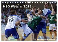 HSG Wetzlar - Handball Bundesliga 2025 (Wandkalender 2025 DIN A4 quer), CALVENDO Monatskalender