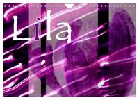 Lila (Wandkalender 2025 DIN A4 quer), CALVENDO Monatskalender