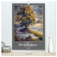 Yggdrasil - Der Baum des Lebens (hochwertiger Premium Wandkalender 2025 DIN A2 hoch), Kunstdruck in Hochglanz