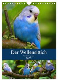 Der Wellensittich - Mein Lieblingsvogel (Wandkalender 2025 DIN A4 hoch), CALVENDO Monatskalender