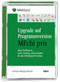 Upgrade auf Programmversion MFchi pro