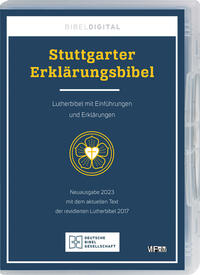 Stuttgarter Erklärungsbibel SEB 2023. CD-ROM - Cover