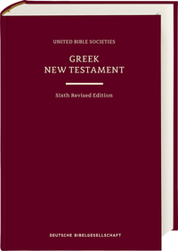 Cover-Abbildung für Greek New Testament GNT6. Standardausgabe (Hardcover) (99999---978-3-438-05310-7)