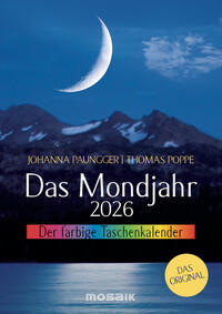 Das Mondjahr 2026 - Der farbige Taschenkalender