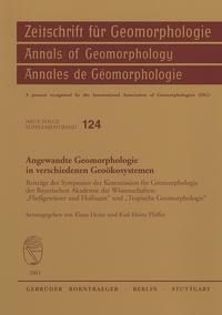 Angewandte Geomorphologie in verschiedenen Geoökosystemen