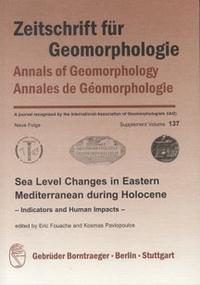 Sea Level Changes in Eastern Mediterranean during Holocene Indicators and Human Impacts