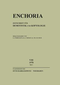 Enchoria 8 (1978) Teil 1