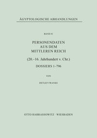 Personendaten aus dem Mittleren Reich (20.-16. Jahrhundert v. Chr.)