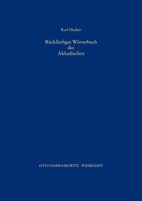 Rückläufiges Wörterbuch des Akkadischen