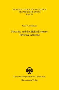 Modality and the Biblical Hebrew Infinitive Absolute