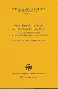 Verbal Festivity in Arabic and Other Semitic Languages