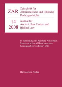 Zeitschrift für Altorientalische und Biblische Rechtsgeschichte