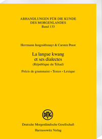La langue kwang et ses dialectes (République du Tchad)