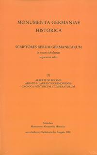 Alberti de Bezanis abbatis S. Laurentii Cremonensis Cronica pontificum et imperatorum