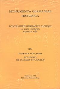 Hinkmar von Reims, Collectio de ecclesiis et capellis