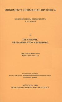 Die Chronik des Mathias von Neuenburg