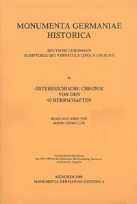 Österreichische Chronik von den 95 Herrschaften