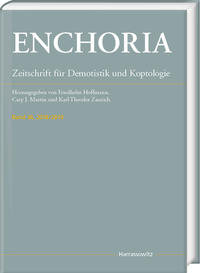 Enchoria 36 (2018/2019)