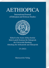 Aethiopica 25 (2022)
