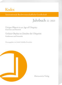 Kodex. Jahrbuch der Internationalen Buchwissenschaftlichen Gesellschaft 12 (2023)