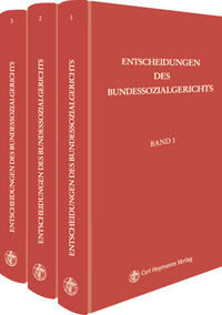 Entscheidungen des Bundessozialgerichts / Entscheidungen des Bundessozialgerichts