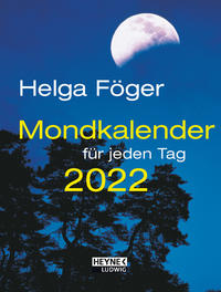 Mondkalender für jeden Tag 2022 - Cover