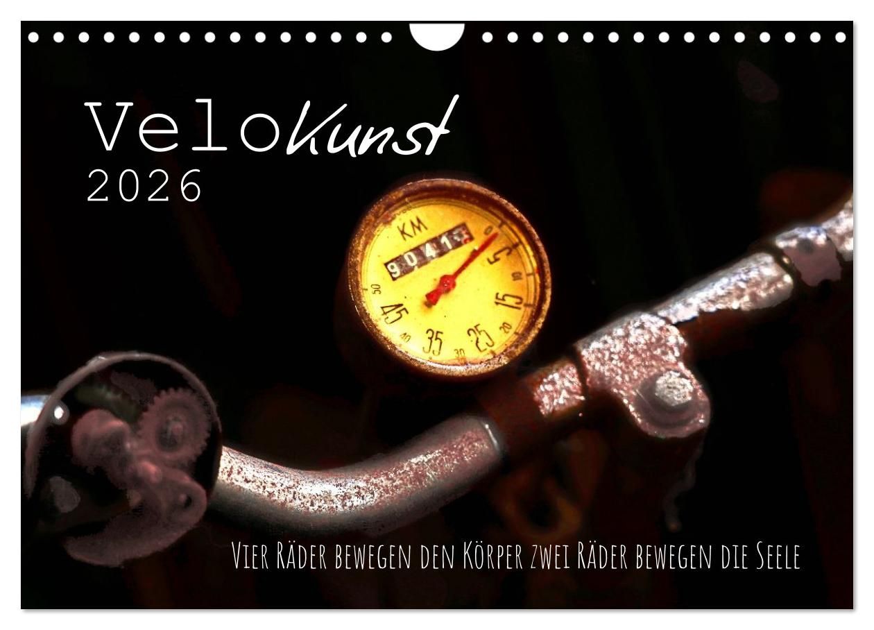 Cover-Abbildung für Velo Kunst (Wandkalender 2026 DIN A4 quer), CALVENDO Monatskalender (99999---978-3-457-56642-8)