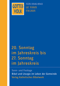 Cover-Abbildung für Gottes Volk LJ C7/2025 (Softcover/Paperback) (99999---978-3-460-26837-1)