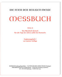 Die Feier der Heiligen Messe - Messbuch - Altarausgabe