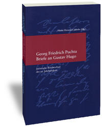 Georg Friedrich Puchta: Briefe an Gustav Hugo