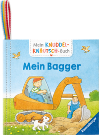 Mein Knuddel-Knautsch-Buch - Mein Bagger