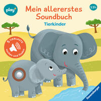 Ravensburger, play+ Mein allererstes Soundbuch: Tierkinder (Sachen suchen und hören)
