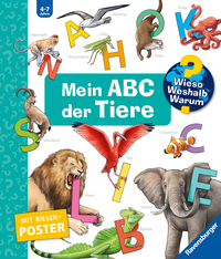 Cover-Abbildung für Wieso? Weshalb? Warum? Sonderband - Mein ABC der Tiere (99999---978-3-473-60077-9)