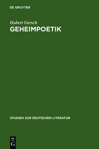 Geheimpoetik