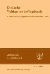 Die Lieder. Tl.1