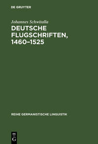 Deutsche Flugschriften, 1460–1525