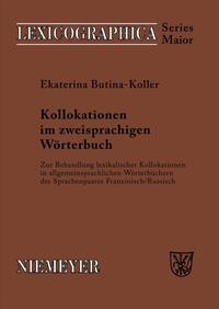 Kollokationen im zweisprachigen Wörterbuch