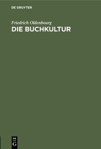 Die Buchkultur