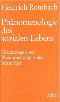 Phänomenologie des sozialen Lebens