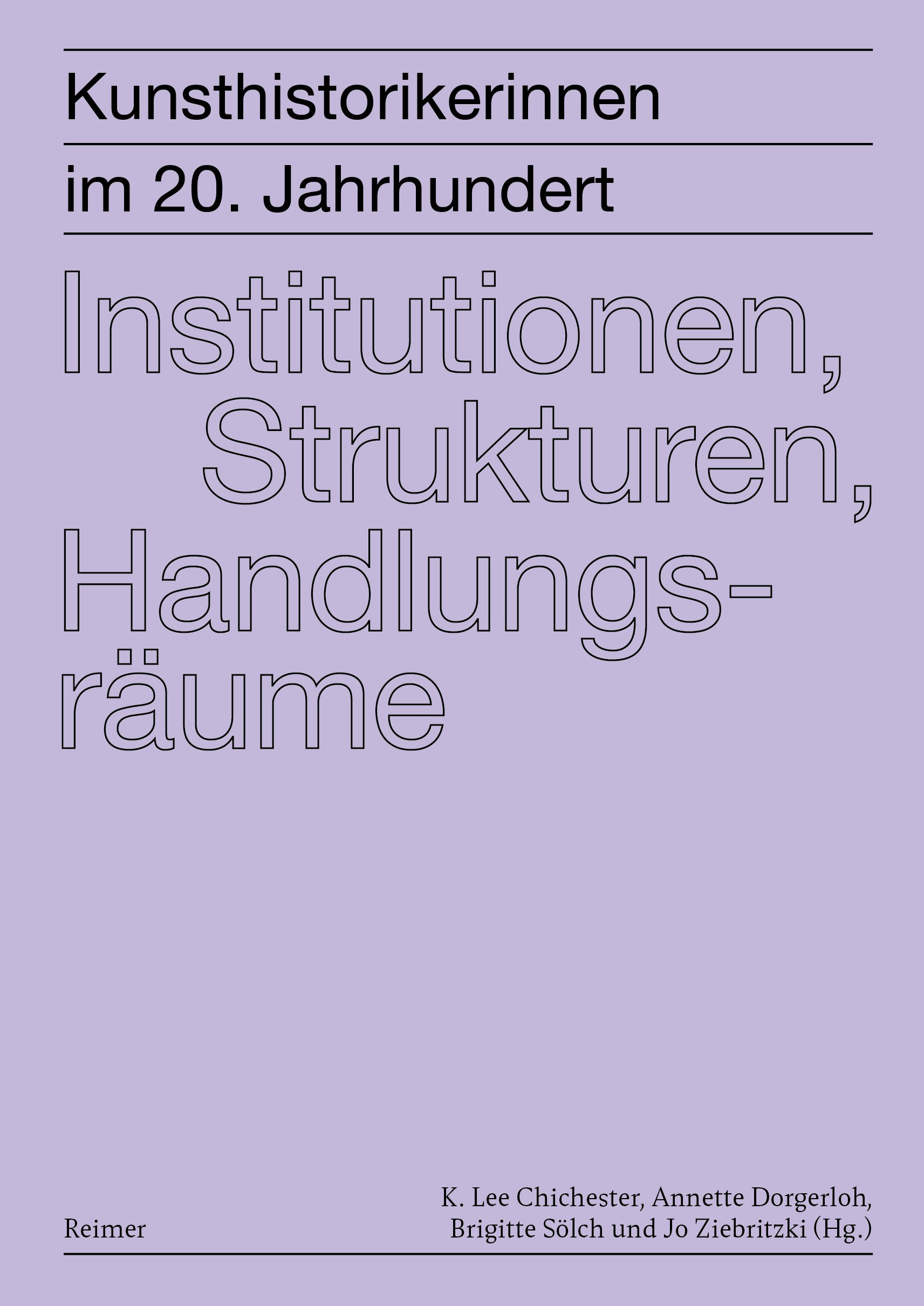 Cover-Abbildung für Kunsthistorikerinnen im 20. Jahrhundert: Institutionen, Strukturen, Handlungsräume (Softcover/Paperback) (99999---978-3-496-01693-9)