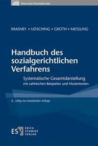 Handbuch des sozialgerichtlichen Verfahrens - Cover