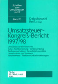 Umsatzsteuer-Kongress-Bericht 1997/98