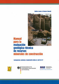 Manual para la evaluación geológica-técnica de recursos minerales de construcción