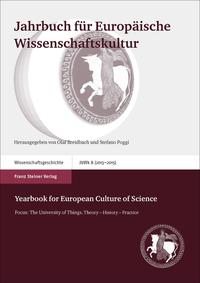 Jahrbuch für Europäische Wissenschaftskultur 8 (2013–2015) / Yearbook for European Culture of Science 8 (2013-2015)