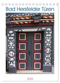 Cover-Abbildung für Bad Hersfelder Türen (Tischkalender 2026 DIN A5 hoch), CALVENDO Monatskalender (99999---978-3-516-69104-7)