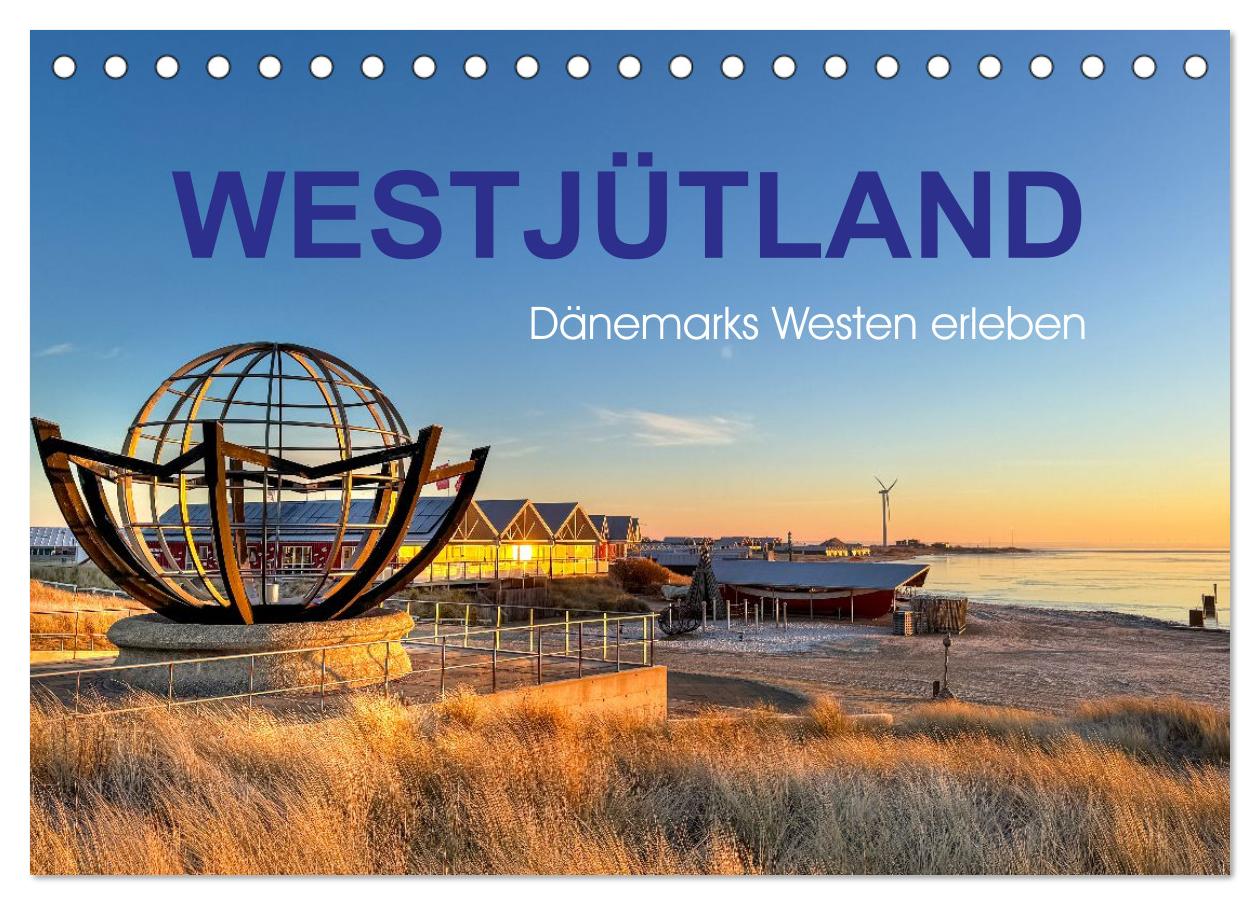 Cover-Abbildung für Westjütland - Dänemarks Westen erleben (Tischkalender 2026 DIN A5 quer), CALVENDO Monatskalender (99999---978-3-516-69124-5)