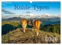 Cover-Abbildung für Kuhle Typen (Wandkalender 2026 DIN A3 quer), CALVENDO Monatskalender (99999---978-3-516-69691-2)